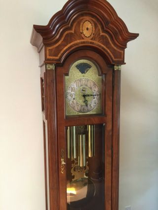 Antique Howard Miller Grandfather Clock Floor