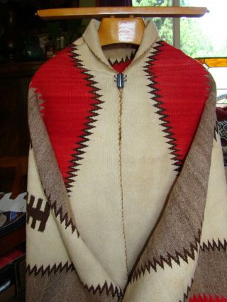 Antique Navajo Blanket Large Native American Weaving Rug