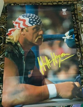 Vintage Wwf Hulk Hogan Posters