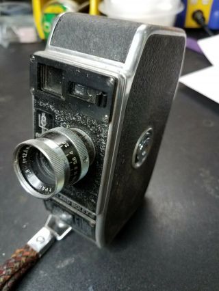 Vintage Paillard Bolex - 8mm Movie Camera - Made Switzerland - Leather Case