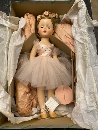 Vtg Madame Alexander Margot Ballet Ballerina Doll | 14 " Tall Early 50 