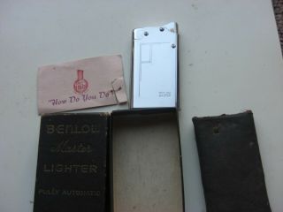 Vintage Benlow Master Lighter