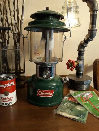 Vintage Coleman Lantern See Pictures Plus Extraa Camping