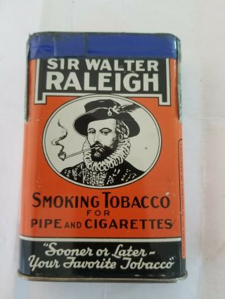 Sir Walter Raleigh Pocket Tobacco Tin Nos