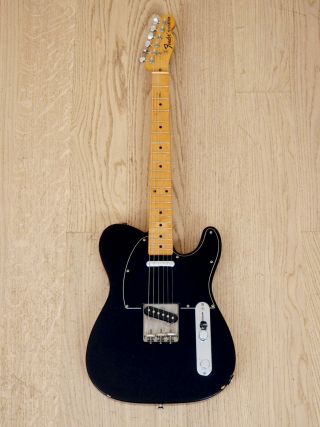 1993 Fender Telecaster ' 72 Vintage Reissue Guitar TL72 Black Japan MIJ Fujigen 2