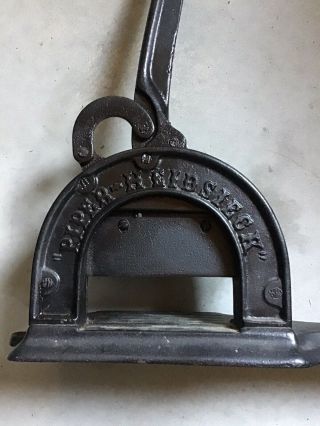 Piper - Heidsieck Antique Cast Iron Tobacco Cutter Mfd.  By Griswold