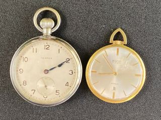 2 X Antique / Vintage Pocket Watches - Spares