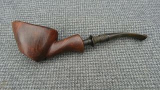 M - Briar Estate Pipe Marked " Nording Made In Denmark 5 " - Freehand
