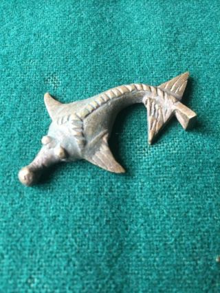 Vintage African Akan Gold Weight - Fish 2