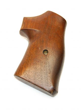 Vintage Wood Grips For Smith & Wesson Model 10 - 6 K Frame