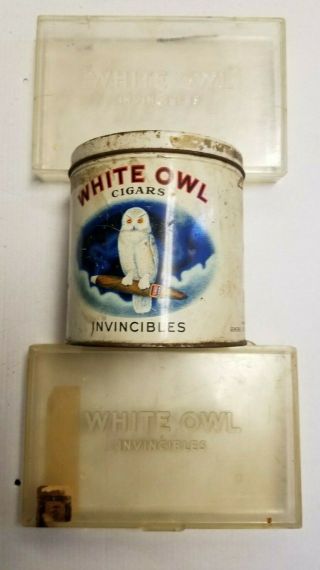 White Owl Tobacco Tin