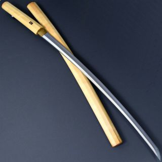 Antique Nihonto Japanese Long Sword Katana Tsunahiro 綱廣 Signed W/shirasaya Nr