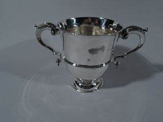 George I Urn - Georgian Trophy Cup - English Sterling Silver - Atkinson 1726