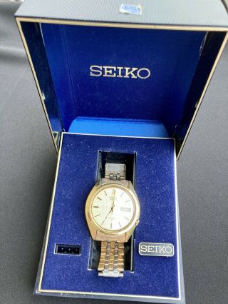 Vintage Seiko Automatic 17 Jewels Men’s Watch 7009 - 8279 - P Day - Date