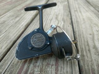 Vintage Dam Quick 110 Spinning Fishing Reel Salvage No Spool Germany