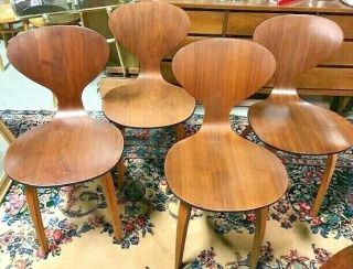 Mid Century Norman Cherner Chairs