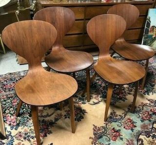 Mid Century Norman Cherner Chairs 2