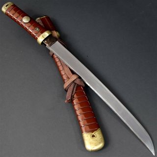 Authentic Nihonto Japanese Samurai Katana Sword Wakizashi W/fine Koshirae Antiqu