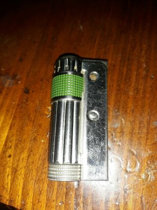 Vintage Imco Triplex Lighter Made In Austria rare green 2