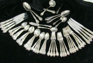 Easterling American Classic Sterling Silver Set 8/48pc Plus 6 Serving,  5 Extra