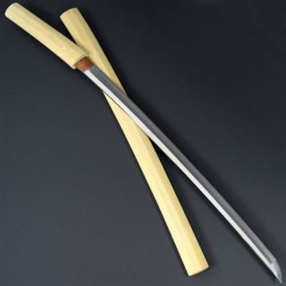 Antique Nihonto Japanese Long Sword Katana Suketaka 助高 Signed W/shirasaya Nr