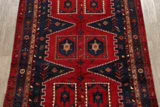 Tribal Geometric Lori Oriental Hand - Knotted Area Rug Wool Home Decor Carpet 7x10 3