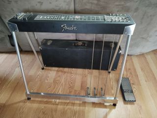 Fender S10 3x1 Pedal Steel Guitar With Hard Case And Volume Pedal