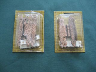 Vintage Amerock Colonial Hammered Copper Kitchen Cabinet Hinges 2 Pair Nos