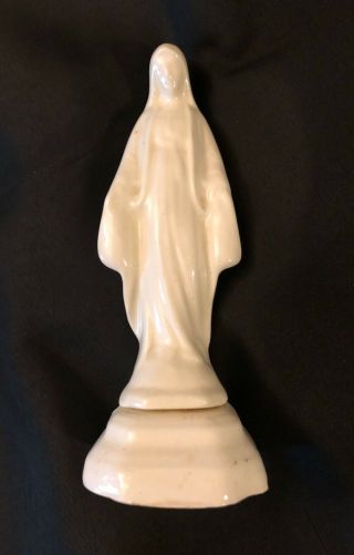 Vintage Ceramic - The Virgin Mary Statue - 5”