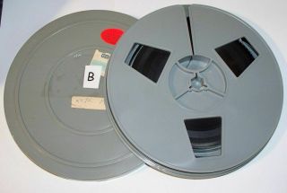 B Vintage 8mm Home Movies - Big Reel - 7 Inches Across