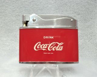 Vintage Drink Coca - Cola Flat Advertising Lighter Cool Double Sided
