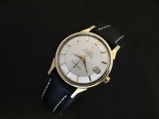 Vintage Omega Constellation Pie Pan Gold & Steel Automatic Cal 561 Dial