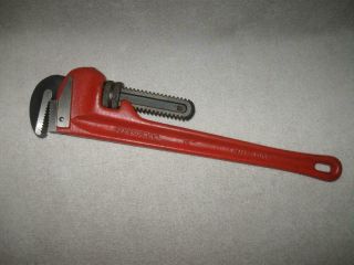 Vintage Craftsman 18 " Pipe Wrench No.  55678 - Heavy Duty,  Made In Usa