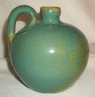 Vintage W.  J.  Gordy Hand Made Art Pottery Jug Vase