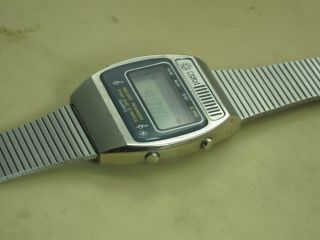 Vintage 80 ' s OMNI Digital LCD Melody Watch 3