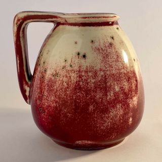 Rare Arts And Crafts Ruskin Pottery High Fired Jug Signed William Howson Taylor