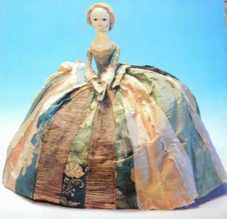 9p History Article - Antique 1740 Letitia Penn & Lucy Oldest Queen Ann Dolls