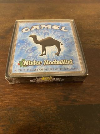 Vintage - Camel Cigarette Tin - Winter Mochamint - Exotic Blends