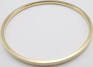 Heavy Antique Slave Bangle 9ct Solid Yellow Gold Hallmarked 30.  1 Gram 9.  25 Inch.