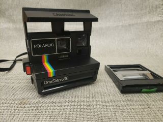 Vintage Polaroid 600 Land Camera,  Instant Film,  Onestep 600,