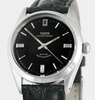 1967 Vintage Tudor Oyster Prince Rotor Self Winding Small Rose Mens Watch