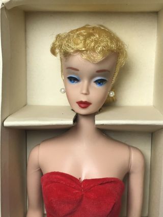 Vintage Barbie Japanese Exclusive Dressed Box Doll In Silken Flame Number 977 2