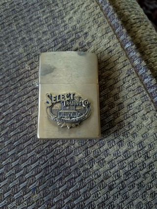 Vintage Zippo Lighter - Select Trading Co.  Tobaccoville,  Nc