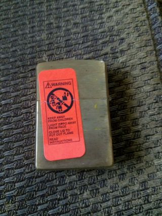 Vintage Zippo Lighter - Select Trading Co.  Tobaccoville,  NC 3