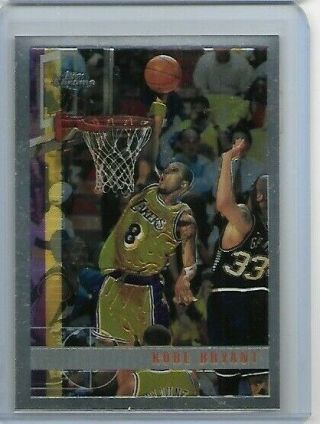 Kobe Bryant 1997 - 98 Topps Chrome 171 Los Angeles Lakers