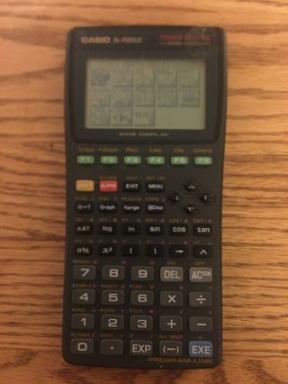 Vintage Casio Graphing Calculator Fx - 9700ge Power Graph