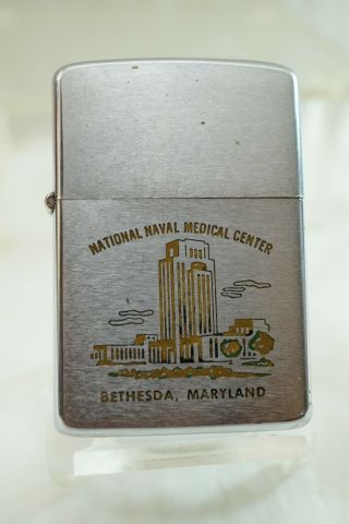 1965 Zippo National Naval Medical Center Bethesda Maryland.