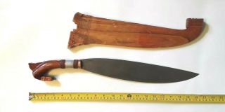 Barong Filipino Sword Moro Philippines Knife Dagger Sheath 2