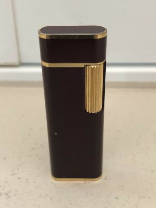 Vintage Elegant Gas Pocket Lighter " Myon " Slender Paris France