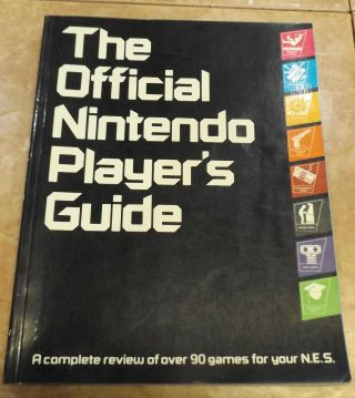 The Official Nintendo Players Guide Vintage 1987 Nintendo - No Stickers
